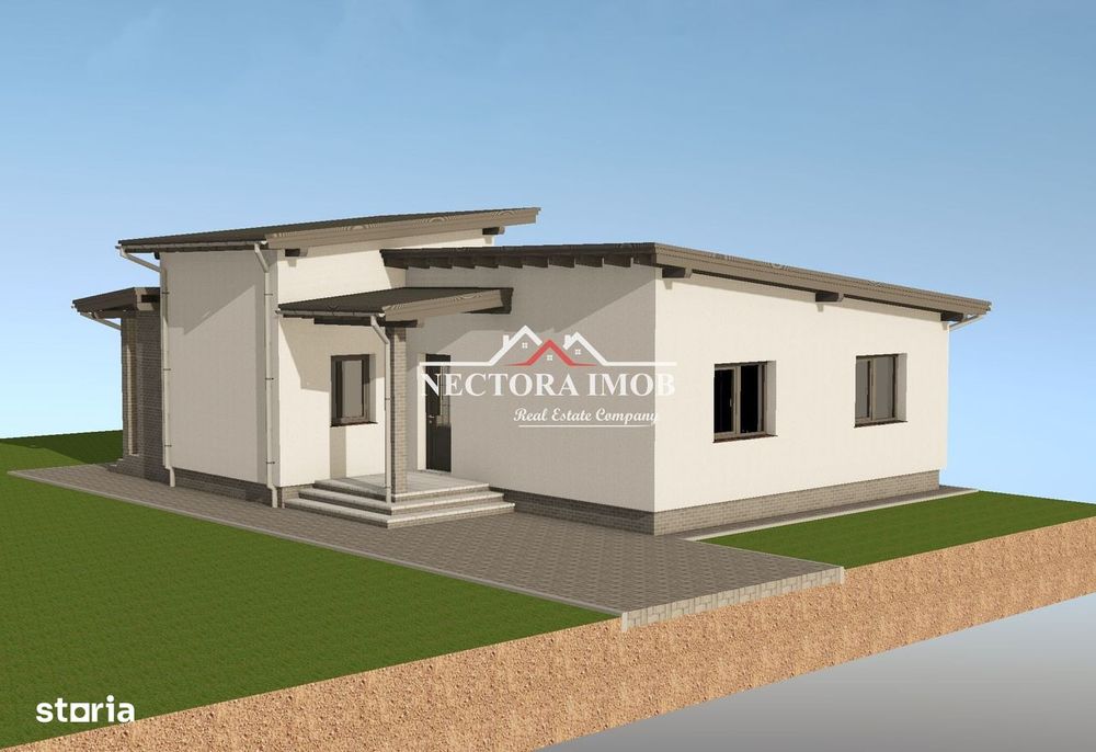 NECTORA IMOB-Casa la rosu, Fughiu aproape Cris, 120 mp + 500 mp teren