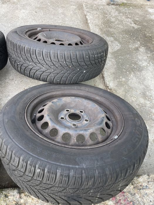 Anvelope/cauciucuri iarna 195/65/15 5x112 vw skoda passat golf caddy