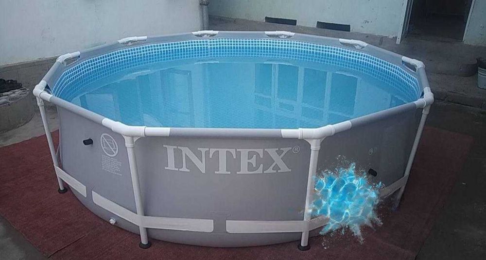 Бассейн Intex Metal frame 305 х 76 Объём воды 4485 литров