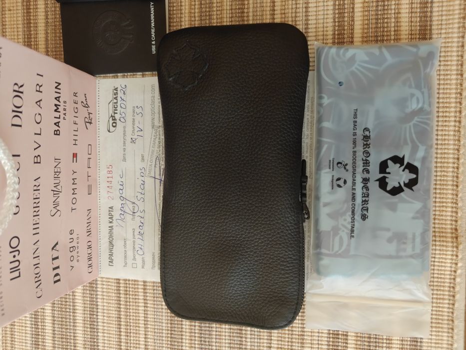 Очила Chrome hearts чисто нови закупени от Opticlasa на05.07.26г.