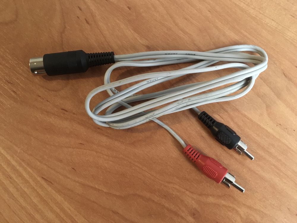 Кабель 5DIN (СШ-5) RCA усилителей из СССР Бриг Амфитон Radiotehnika: 15 ...