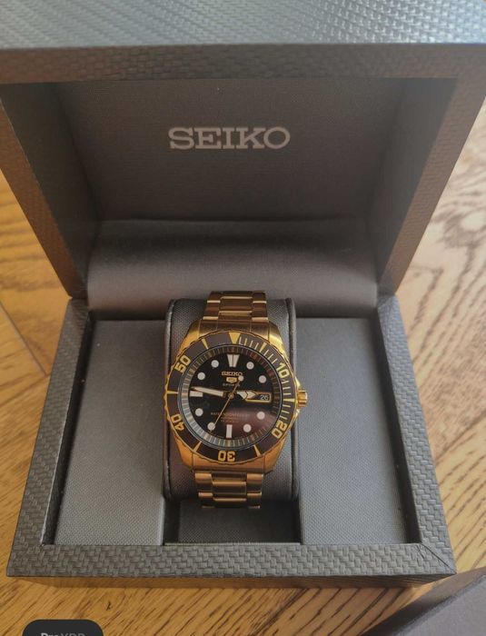 Рядък колекционерски Seiko 5 Sports „Sea Urchin“ SNZF22J1 – MADE IN JAPAN, бартер