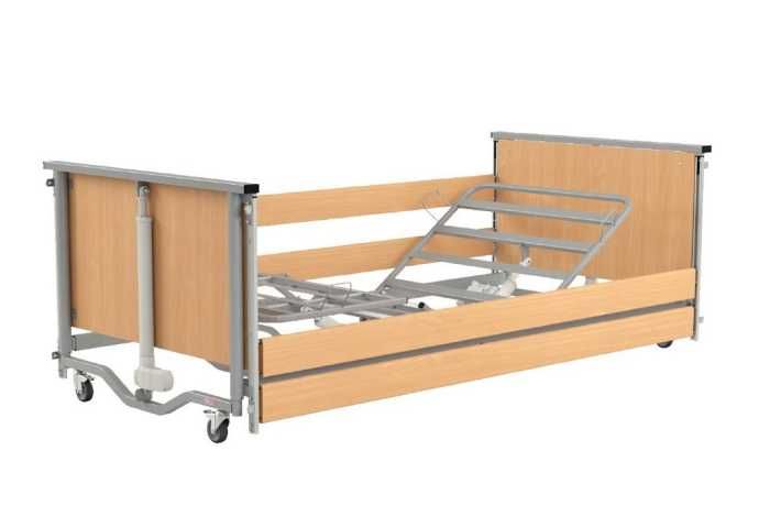 Pat electric medical de spital 3 functii sau multiple cu telecomanda