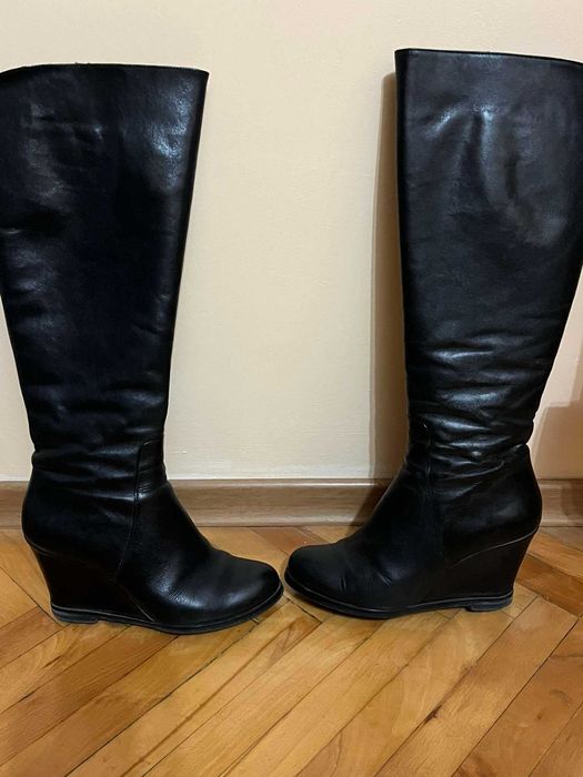 Дамски ботуши - естествена кожа