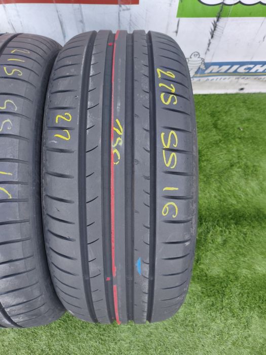 215 55 16 1x Dunlop 1x Goodyear