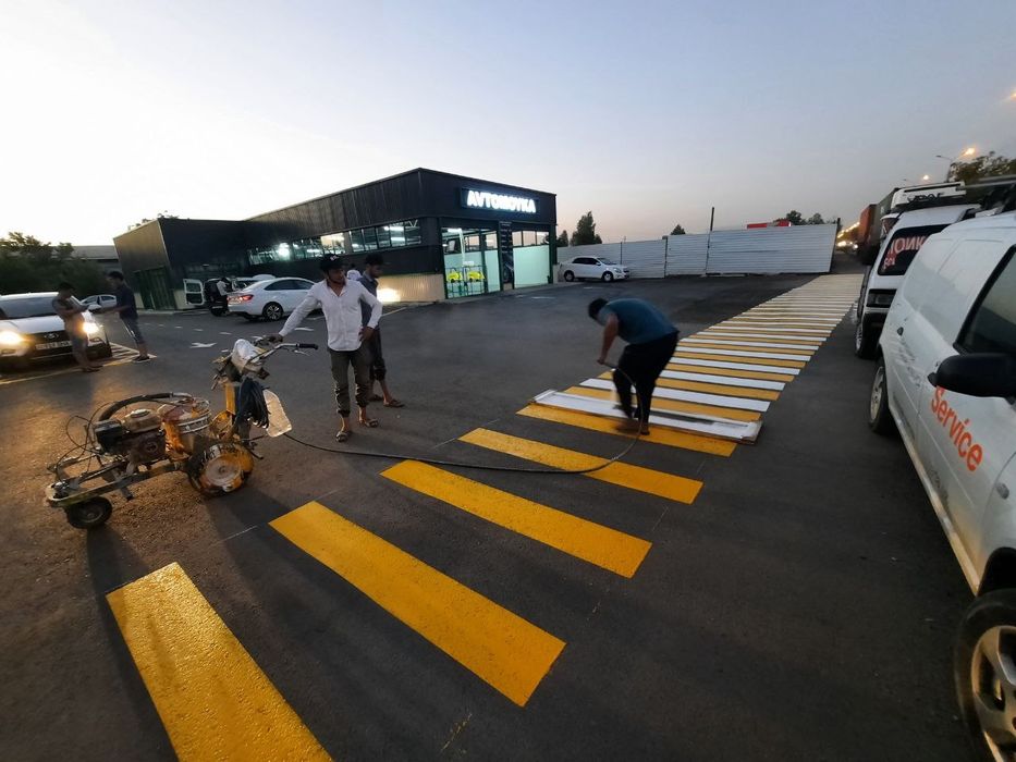 Асфальт килиш хизматлари