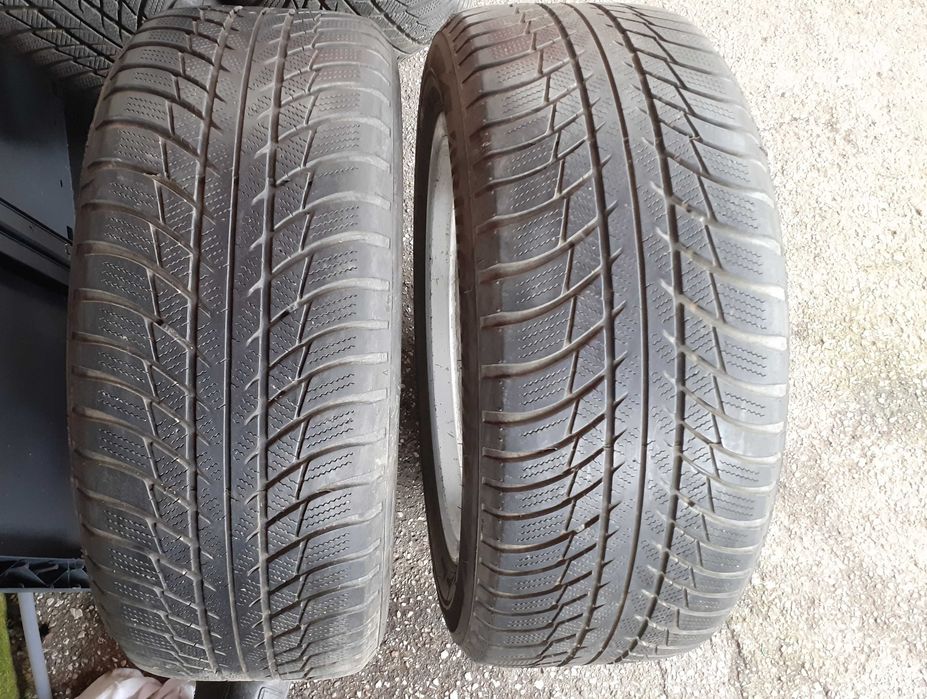 4 Roți Jante 17 aliaj 5x112 Mercedes 225/50 R17 M+S iarnă   și 2 anvelope M+S 215/55 R17 Bridgestone