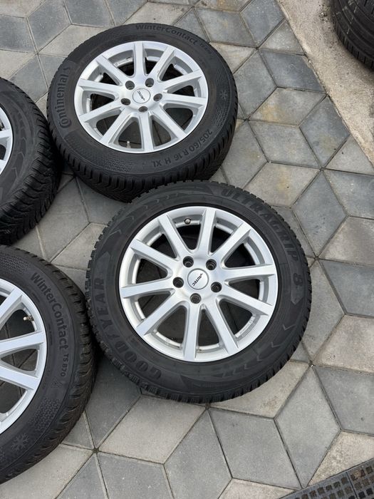Jante Orig”Autec R16(5x112)~Vw Passat/Audi A3/A4/A6/Seat/Skoda Octavia 4/Anv 2025~Senzori Presiune~