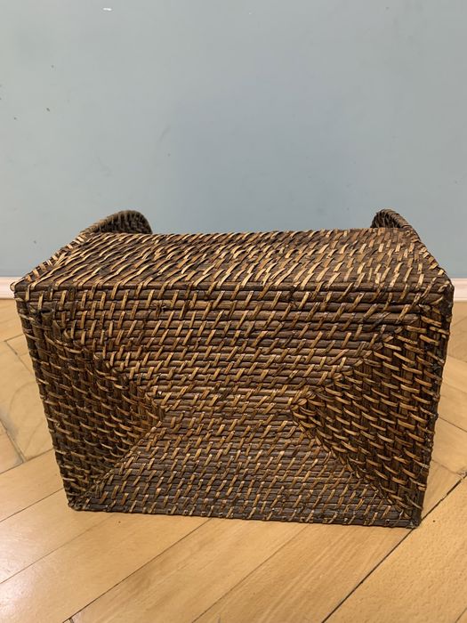 Винтидж ратанова поставка за списания / 80-те