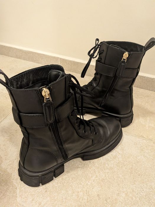 Дамски боти Tommy Hilfiger естествена кожа