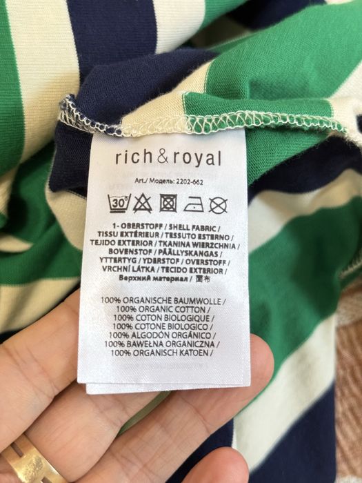 Рокля дамска, нова, Rich & Royal ,М, органичен памук