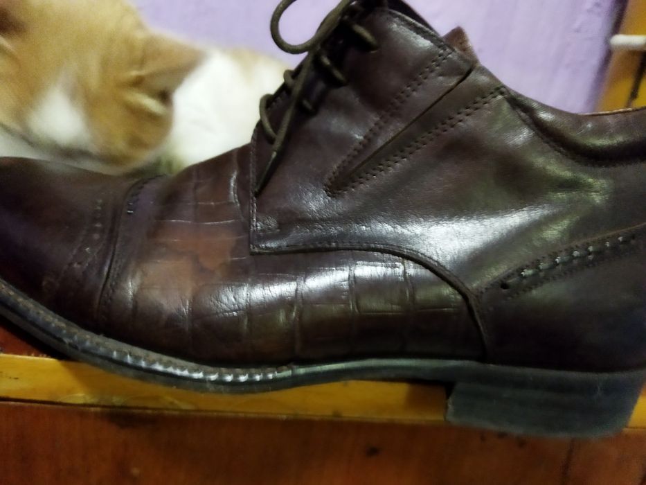 Продам туфли кожанные.