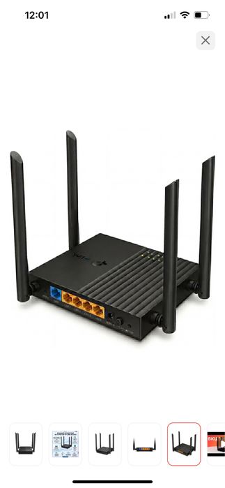 Wi-Fi роутер TP-LINK Archer C64 черный