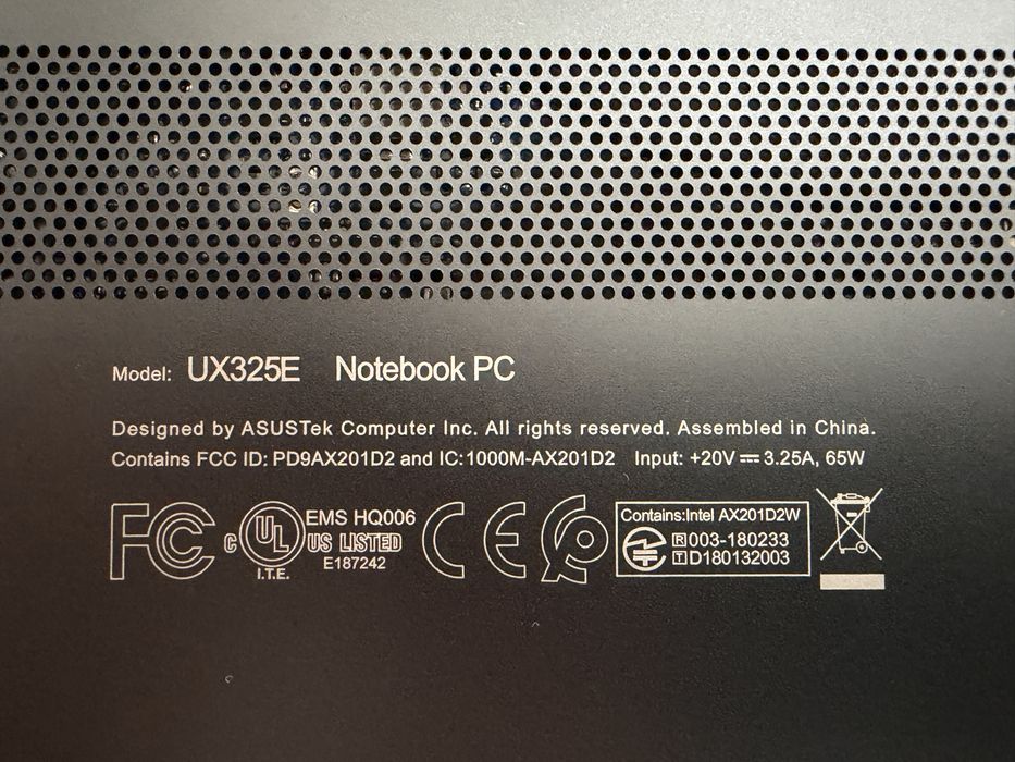 Laptop asus oled 13 inch