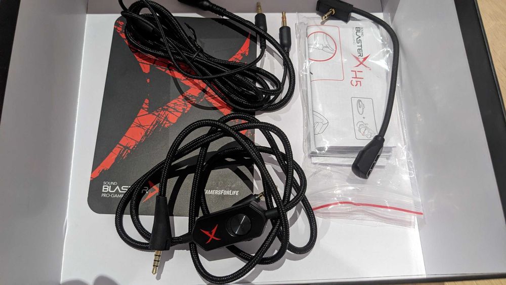 Casti Gaming Creative Sound BlasterX H5 Tournament Edition