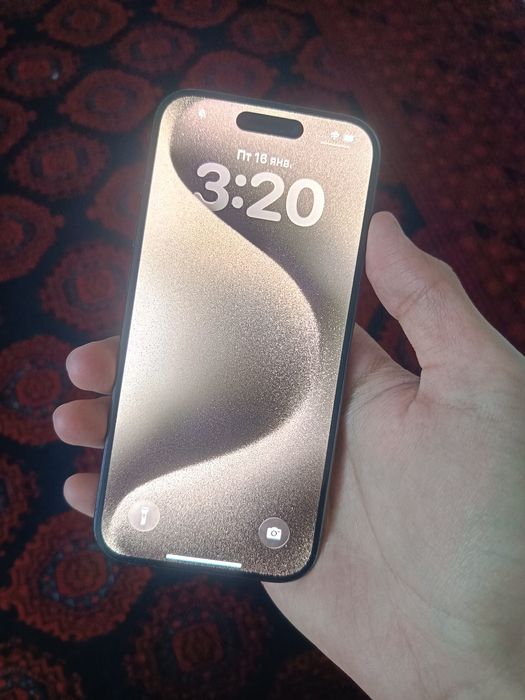 Продается iPhone 15 Pro blue titanium,128gb