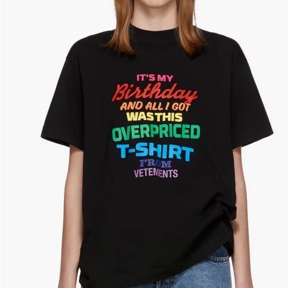 Vetements тениска