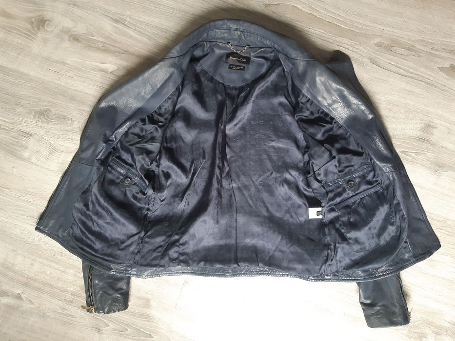 Massimo dutti geaca piele naturala