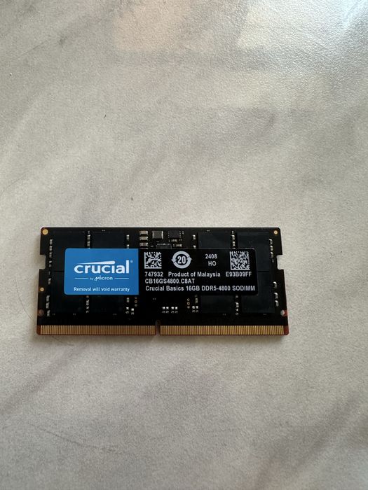 DDR5 16GB 4800Mhz Sodimm/Soddr