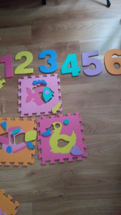 Covor joaca din spuma, multifunctional, 12 buc. x 36 cm x 36 cm-UTILIZ