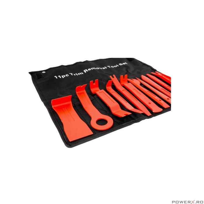 Set extractoare auto pentru tapiterie, benzi auto 11 elemente Verke