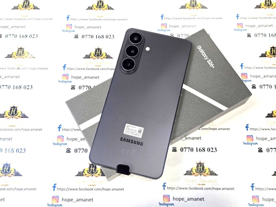 Hope Amanet P7 Samsung S26 Plus Black 512GB NOU