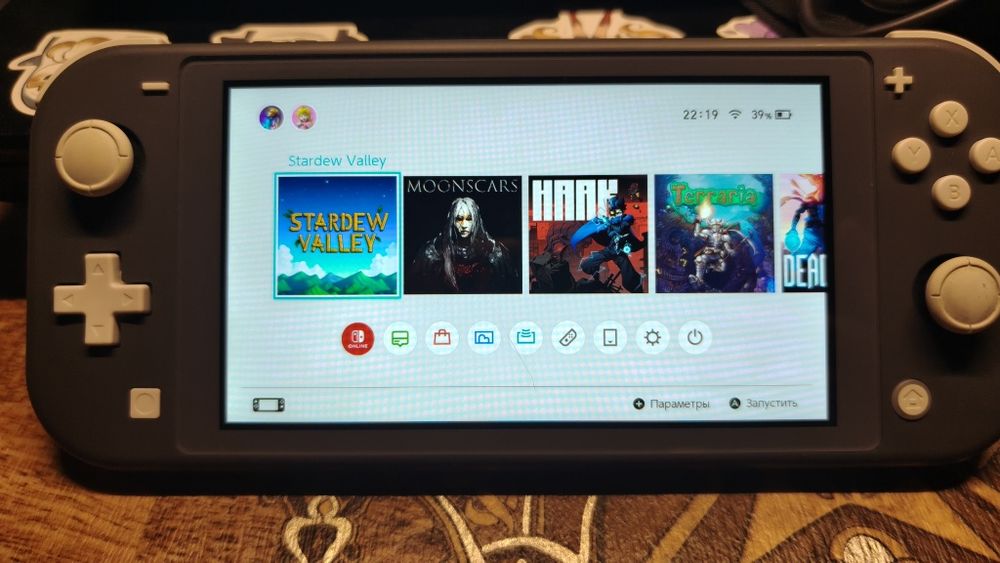 Прошитый(Kefir) Nintendo switch lite