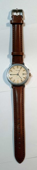 ceas SLAVA cal. 2414, 21 rubine, anii 70, stare bună, funcțional