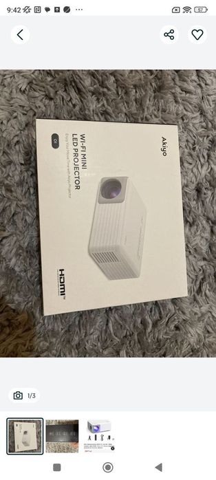 Mini proiector akiyo Nou