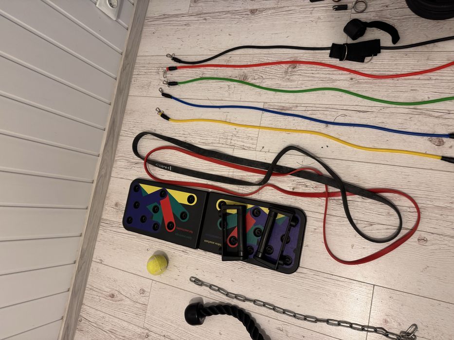 Kit improvizat de mine pentru sport acasa