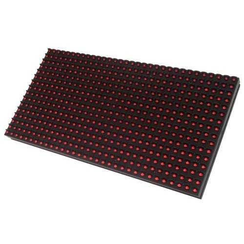 Module LED P10 rosu - pentru panou display afisaj dinamic leduri - CU DEFECT