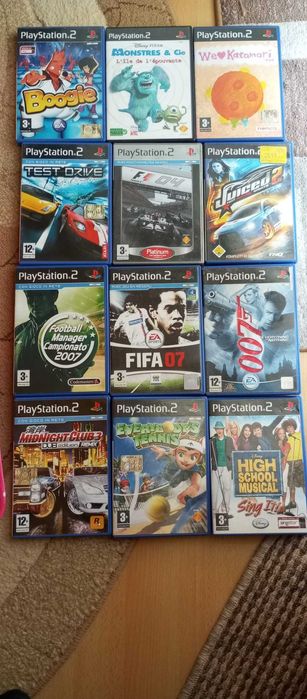 Sony PS2, accesorii si jocuri