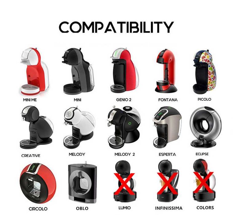 Nescafe Dolce Gusto капсули за многократна употреба за кафе с каймак