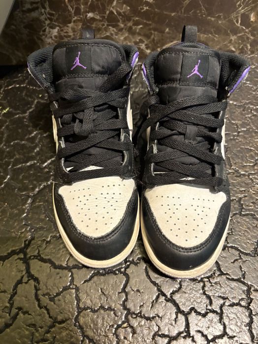 Nike Air Jordan 1 Mid, номер 34, стелка 21,5, запазени