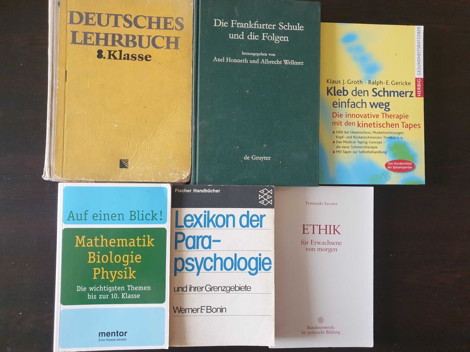 Книги на немски и български - романи, критика, философия - част 2