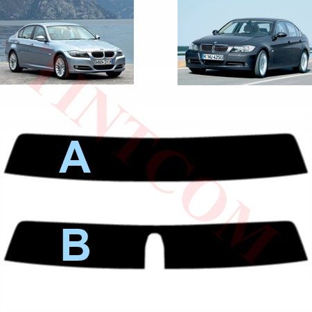 BMW 3 серия Е90 (4 врати, седан, 05-12) Фолио за затъмняване на стъкла