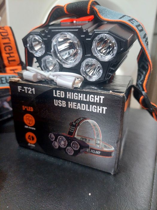 LED- USB Надчелник фенер,туризъм риболов лов хоби