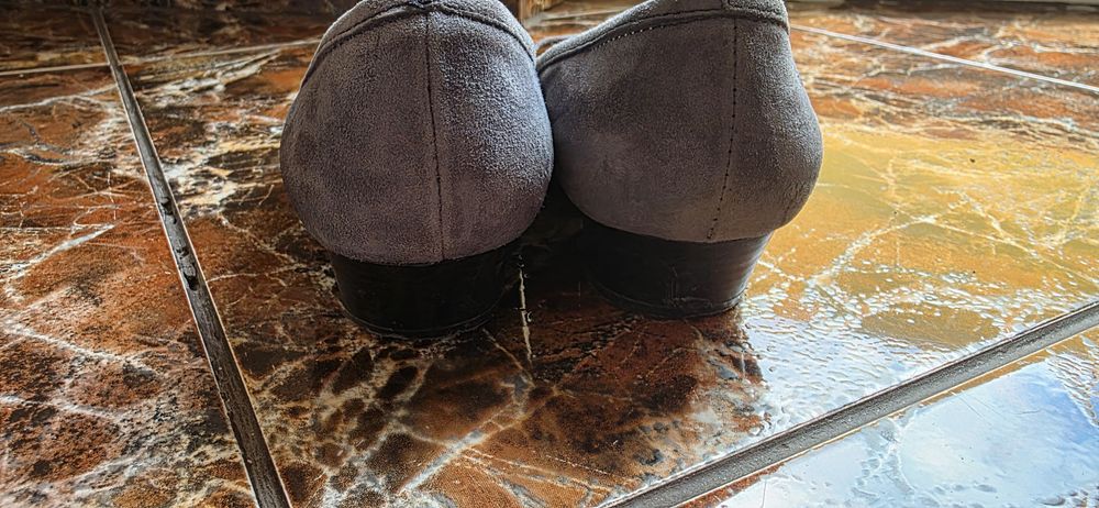 Pantofi piele întoarsă 2 perechi