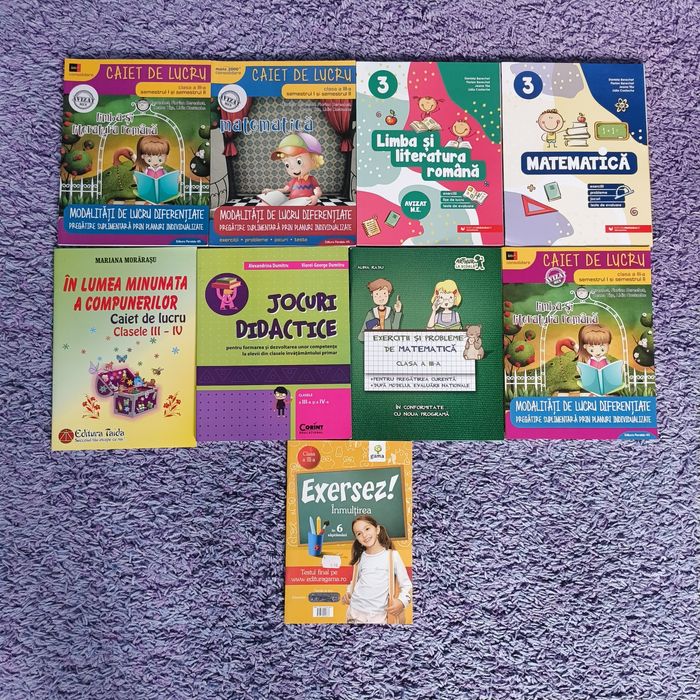 Auxiliare clasele pregătitoare 1 2 3 și 4