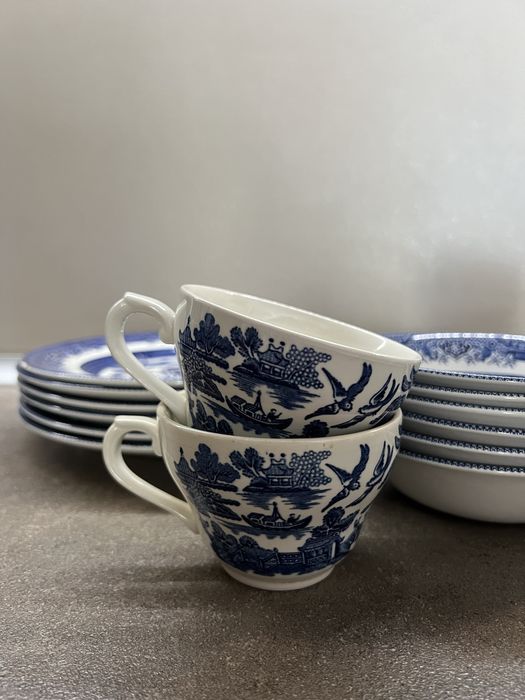 Сервиз blue willow churchill