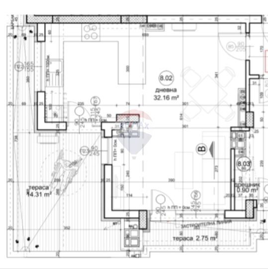 Апартамент с три спални за продажба, до УМБАЛ "СВ. Марина" гр.Варна,