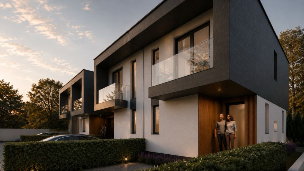 Duplex in curs de constructie in cartier AFI ARED