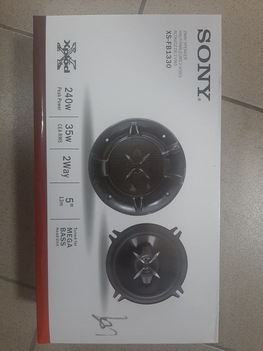 Колонки SONY,JBL, размер 13"