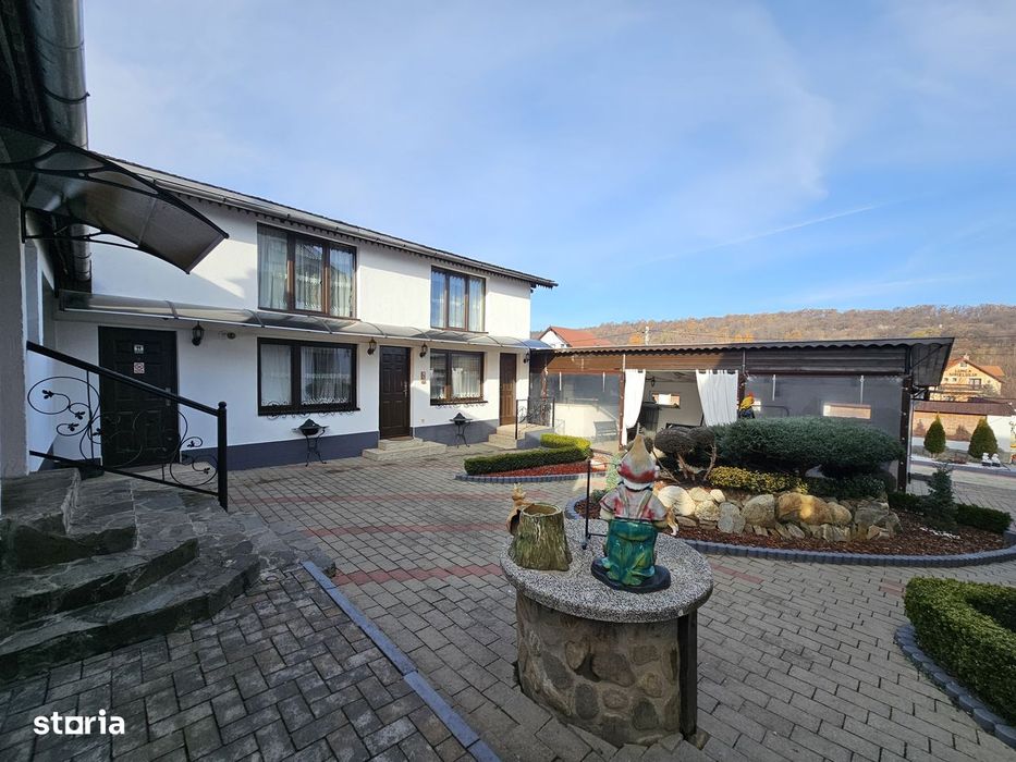 Pensiune+VILA, NOU: Casa Elena Sibiel, Terasa, Garaj, Renovata|VIDEO