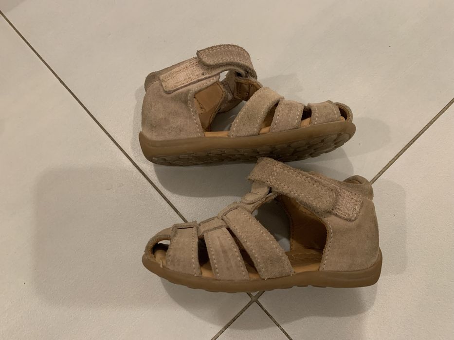 Sandale First Step piele - Rose, Size 20 /// Bisgaard
