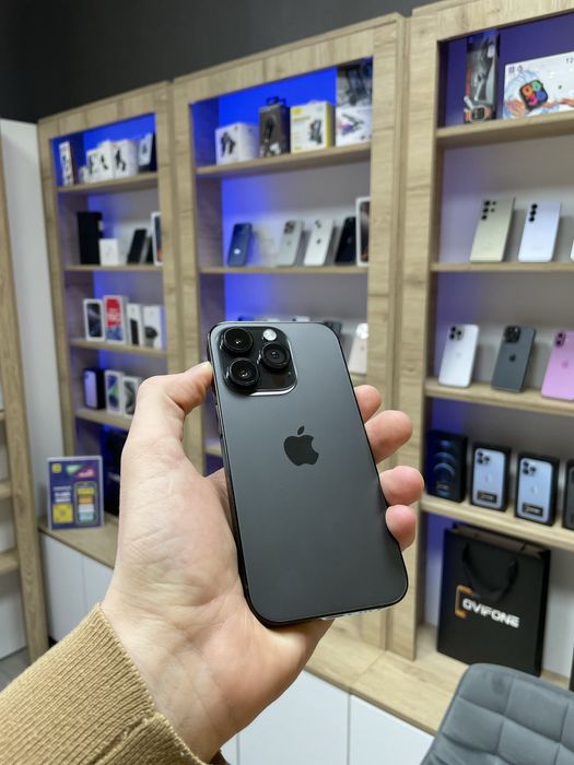 Apple IPhone 14 Pro, Space Black, 128 GB, Ca Nou