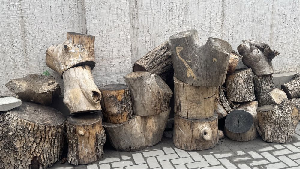 Деревянные чурбак