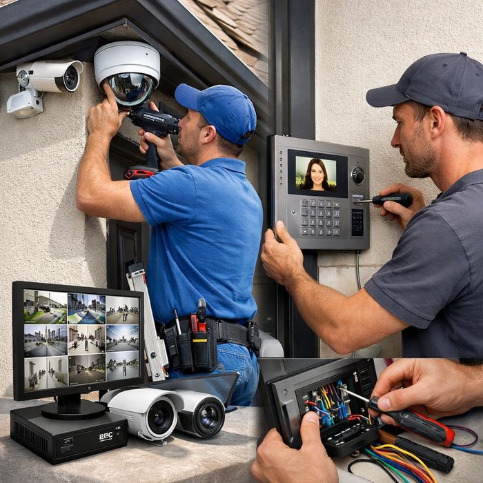 Установка видеонаблюдения расчёт стоимости бесплатно