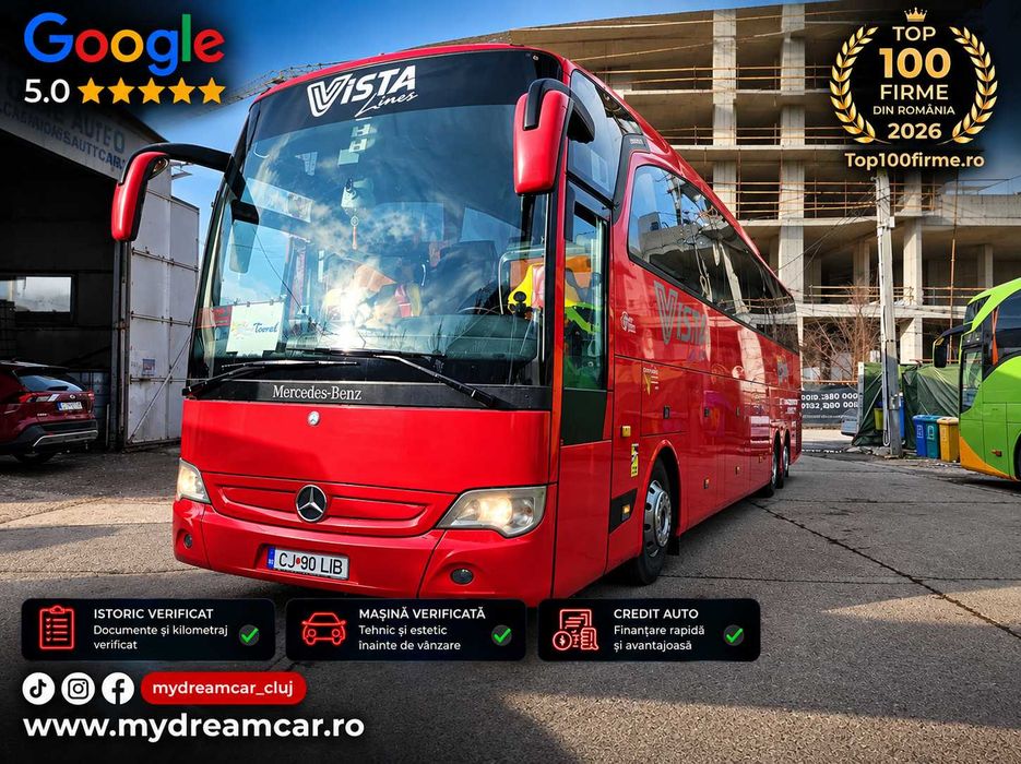 Mercedes-Benz Travego/Suspensie Pneumatica x3 Axe/61Loc/Webasto/