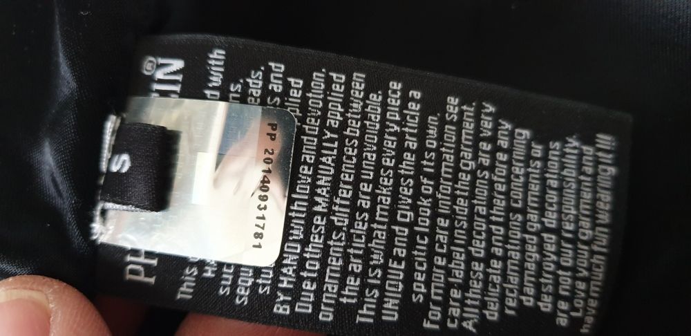 Philipp Plein Leather Womens Vest Size S / ОРИГИНАЛ! Дамски Кожен Елек